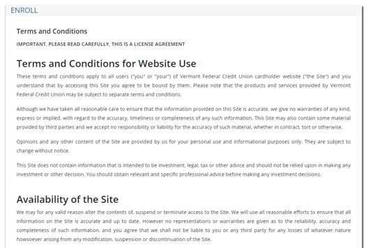 Credit Card Online Portal User Instructions Credit Card Online Portal User Instructions