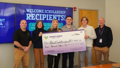 Vermont Federal Credit Union Partners with National Guard Association of Vermont to Provide Scholarship Awards