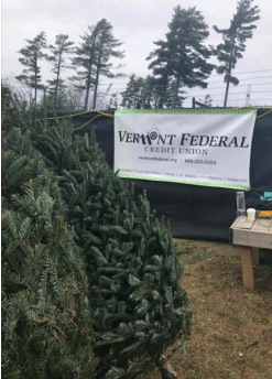 Vermont Federal Credit Union Sponsors 4th Annual Christmas Tree Sale
