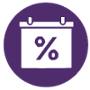 Annual Percentage Rate Icon - Mortgage