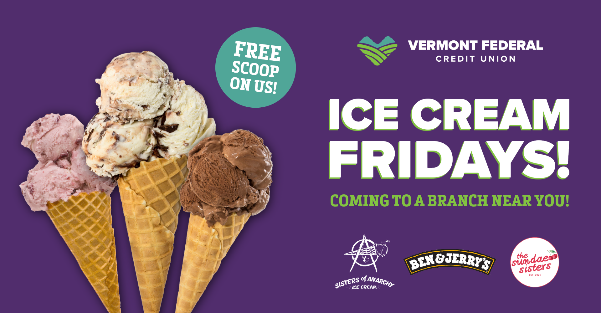 2026 Free Ice Cream Fridays