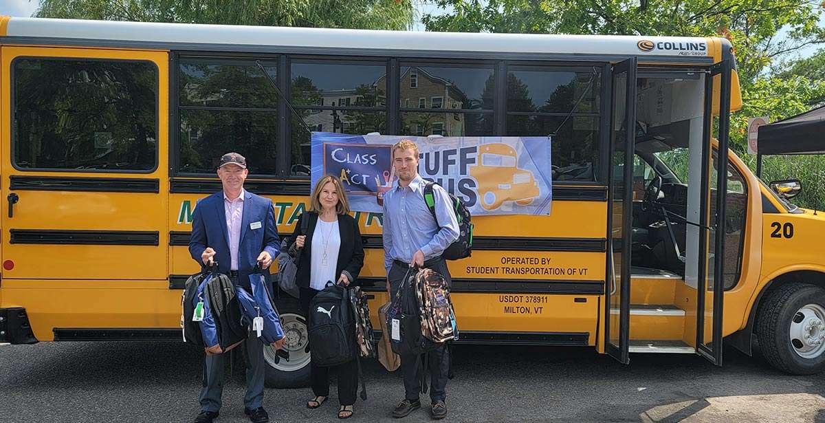 Vermont Federal Credit Union and NBC5 Partner to Deliver School Supplies