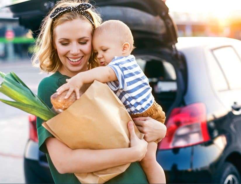 Family saving with Vermont Federal Debit Card Round-Up